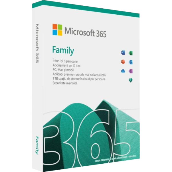 Microsoft 365 Family Home licenc – 1 év / 6 felhasználó (30 eszköz)