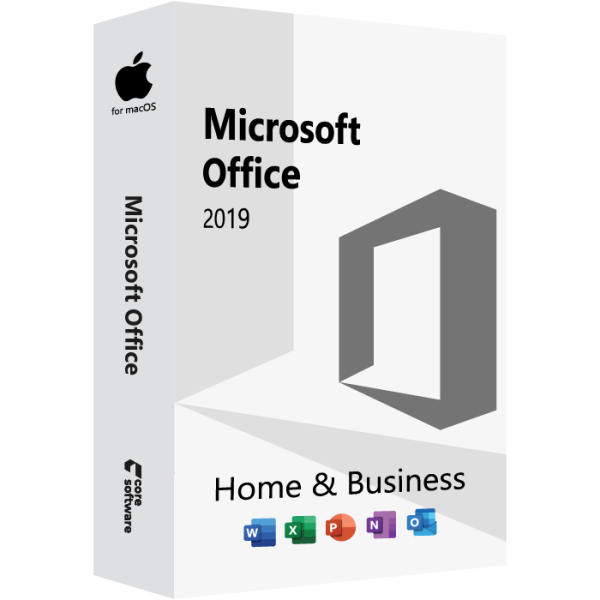 Office Home and Business 2019 Retail licenc MacOS-ra – Microsoft fiók társítással